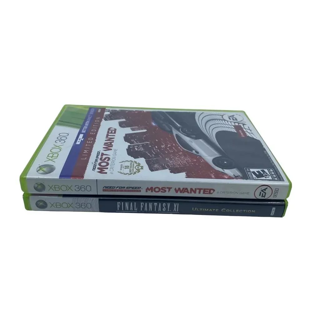 Final Fantasy XI & Need for Speed Most Wanted Limited Edition Xbox 360 Tested